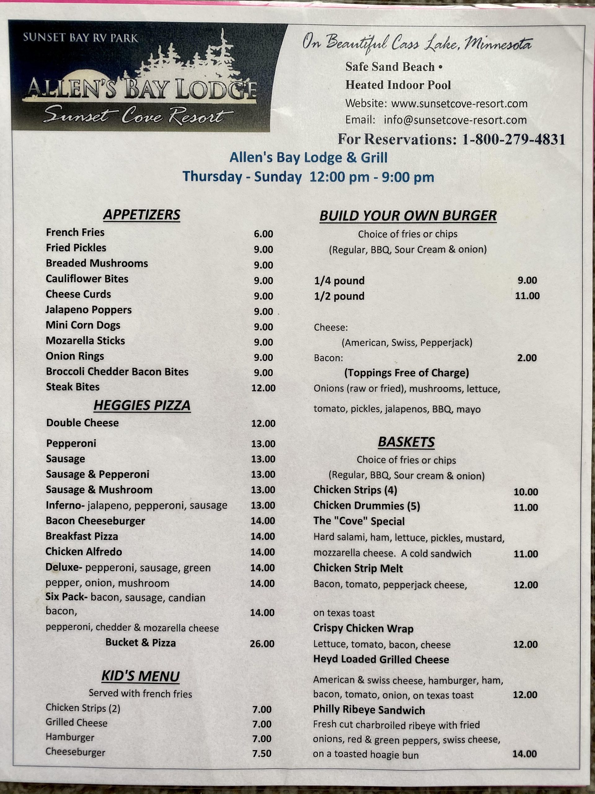 Allen S Bay Lodge Grill Cass Lake Mn Dining Lakeside Dining Allen S Bay Lodge Grill Cass Lake Mn Dining Lakeside Dining